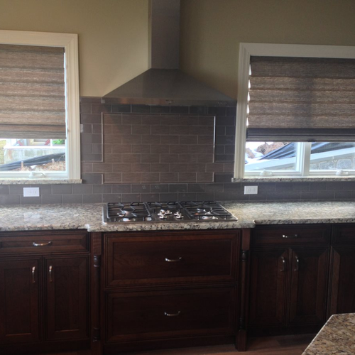 Tile installation from Flooring Source in the Auburn, MA area