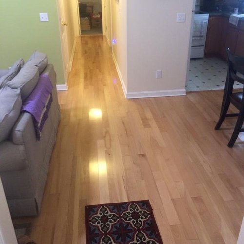 Hardwood flooring installation from Flooring Source in the Auburn, MA area
