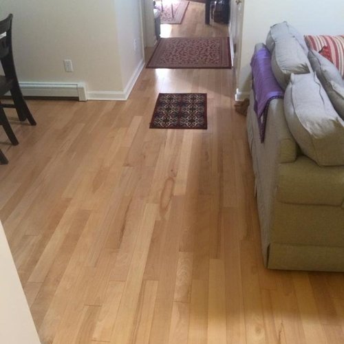 Hardwood flooring installation from Flooring Source in the Auburn, MA area