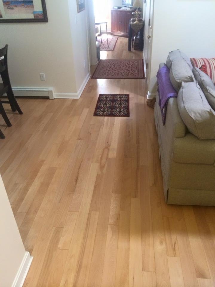 Hardwood flooring installation from Flooring Source in the Auburn, MA area