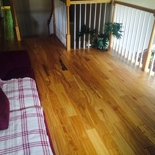 Hardwood flooring installation from Flooring Source in the Auburn, MA area