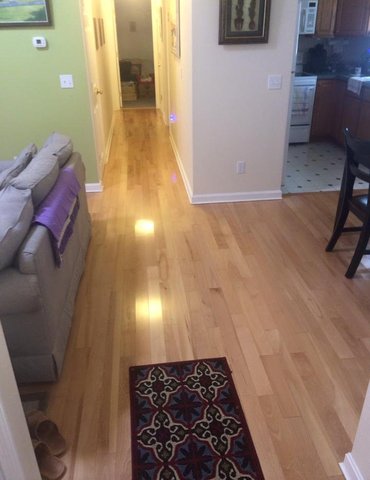 Hardwood flooring installation from Flooring Source in the Auburn, MA area