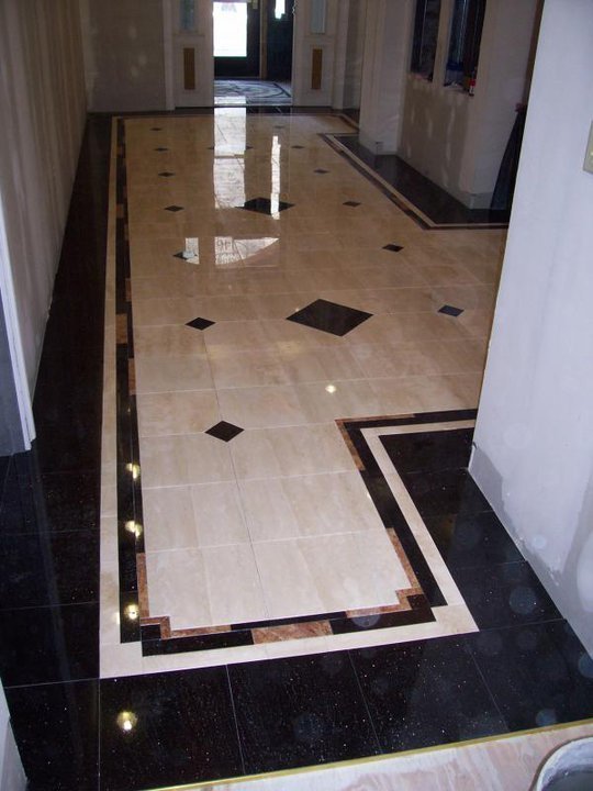 Tile installation from Flooring Source in the Auburn, MA area