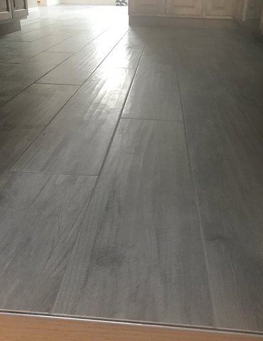 Tile installation from Flooring Source in the Auburn, MA area