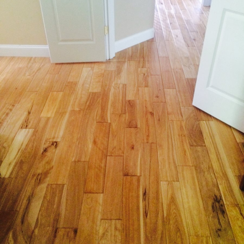 Hardwood flooring installation from Flooring Source in the Auburn, MA area