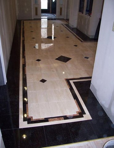 Tile installation from Flooring Source in the Auburn, MA area