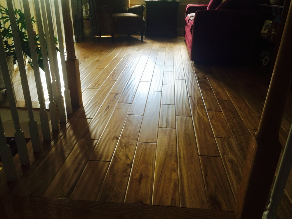 Hardwood flooring installation from Flooring Source in the Auburn, MA area