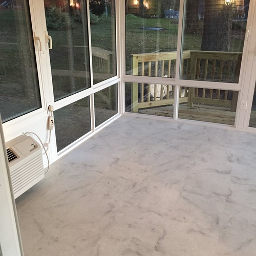 Luxury vinyl installation from Flooring Source in the Auburn, MA area