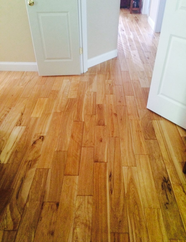 Hardwood flooring installation from Flooring Source in the Auburn, MA area