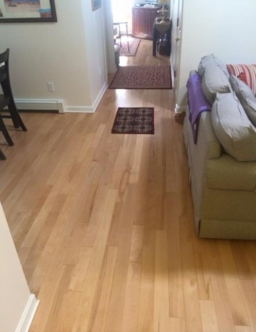 Hardwood flooring installation from Flooring Source in the Auburn, MA area