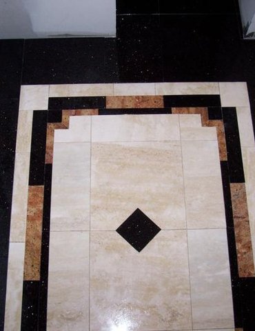 Tile installation from Flooring Source in the Auburn, MA area