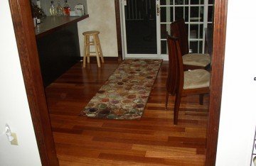 Hardwood flooring installation from Flooring Source in the Auburn, MA area