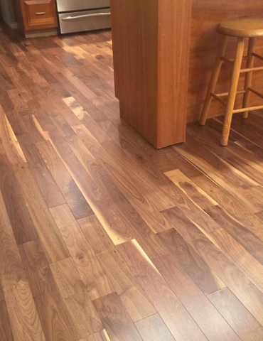 Hardwood flooring installation from Flooring Source in the Auburn, MA area