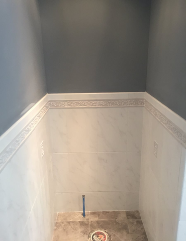 Tile installation from Flooring Source in the Auburn, MA area