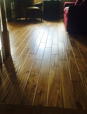 Hardwood flooring installation from Flooring Source in the Auburn, MA area