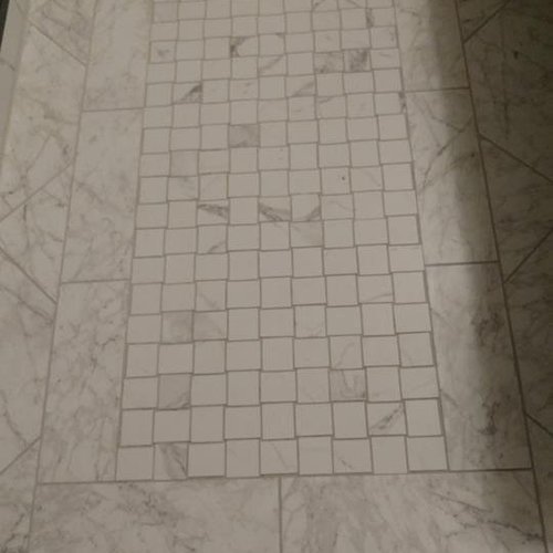 Tile installation from Flooring Source in the Auburn, MA area