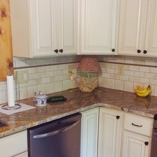 Tile installation from Flooring Source in the Auburn, MA area