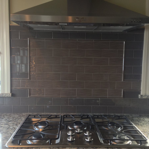 Tile installation from Flooring Source in the Auburn, MA area